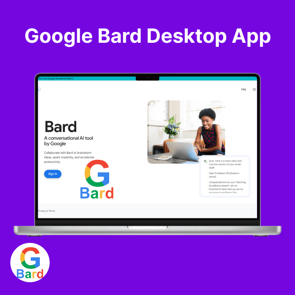 Google Bard Desktop Application