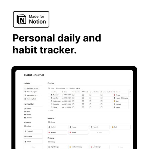 Habit Journal
