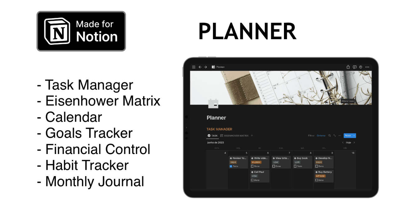 Notion Template - Planner - image 1