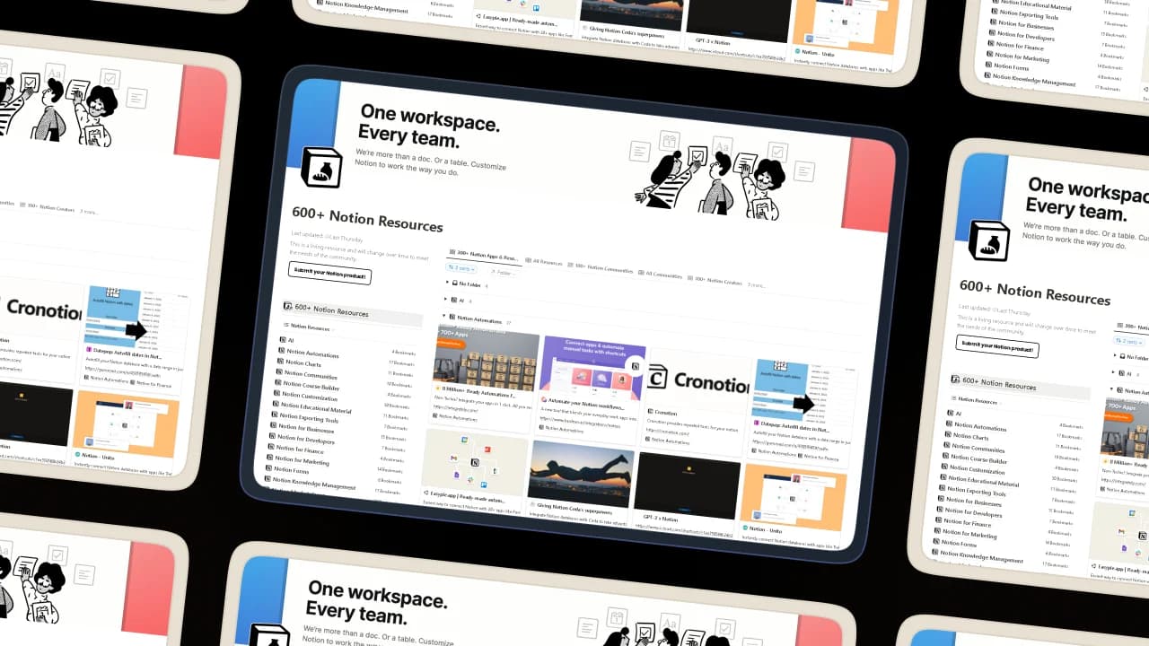 600+ Notion Resources - image 3