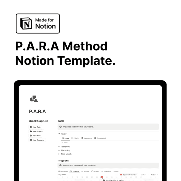 PARA Method Template