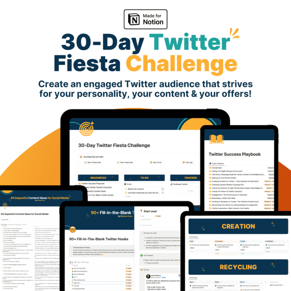 30-Day Twitter Fiesta Challenge 🎉 — GumHunt