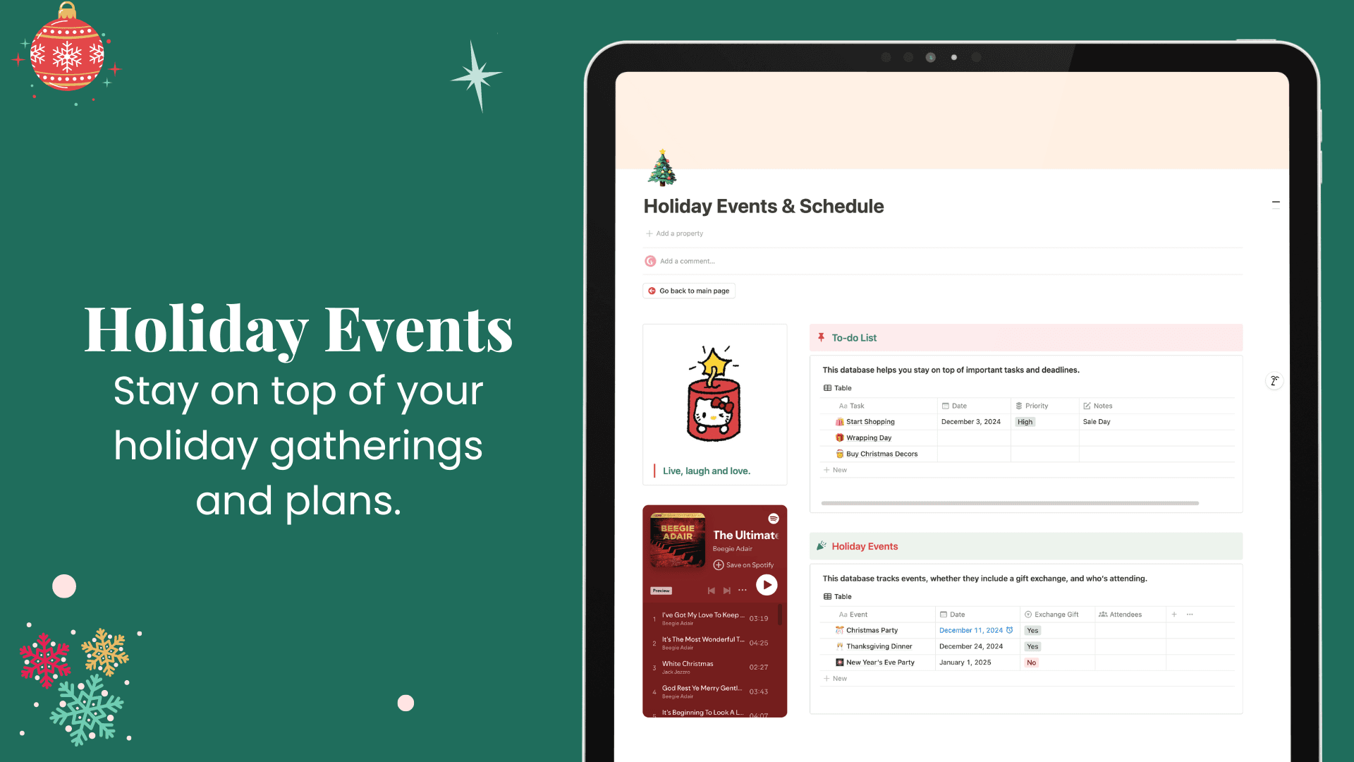 Holiday Gift Planner - image 3