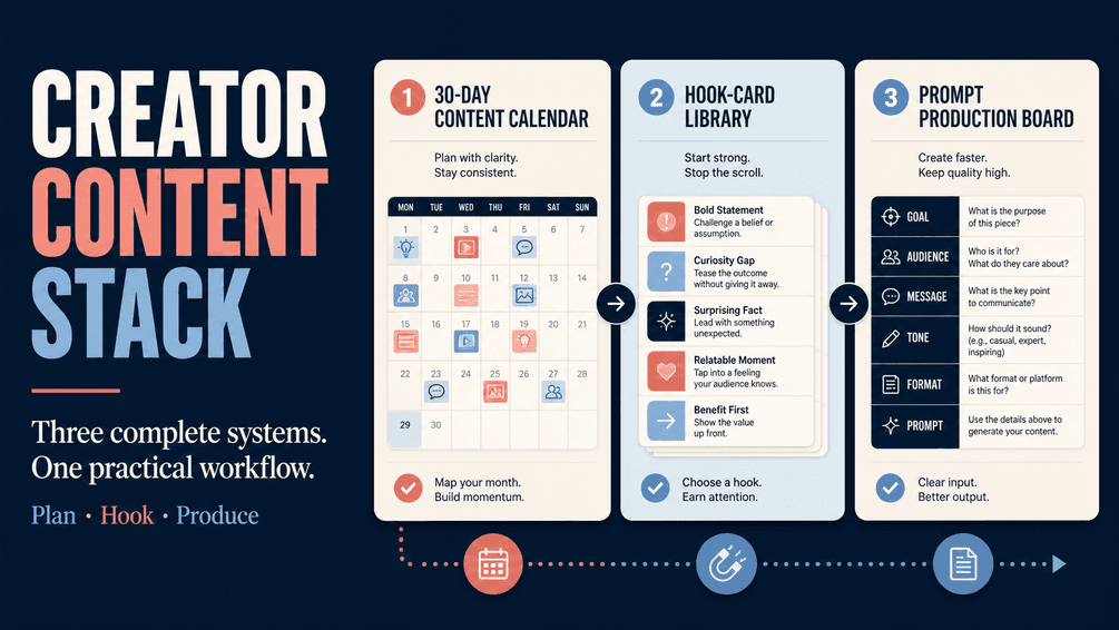 Creator Content Stack - 3 Complete Systems - image 1