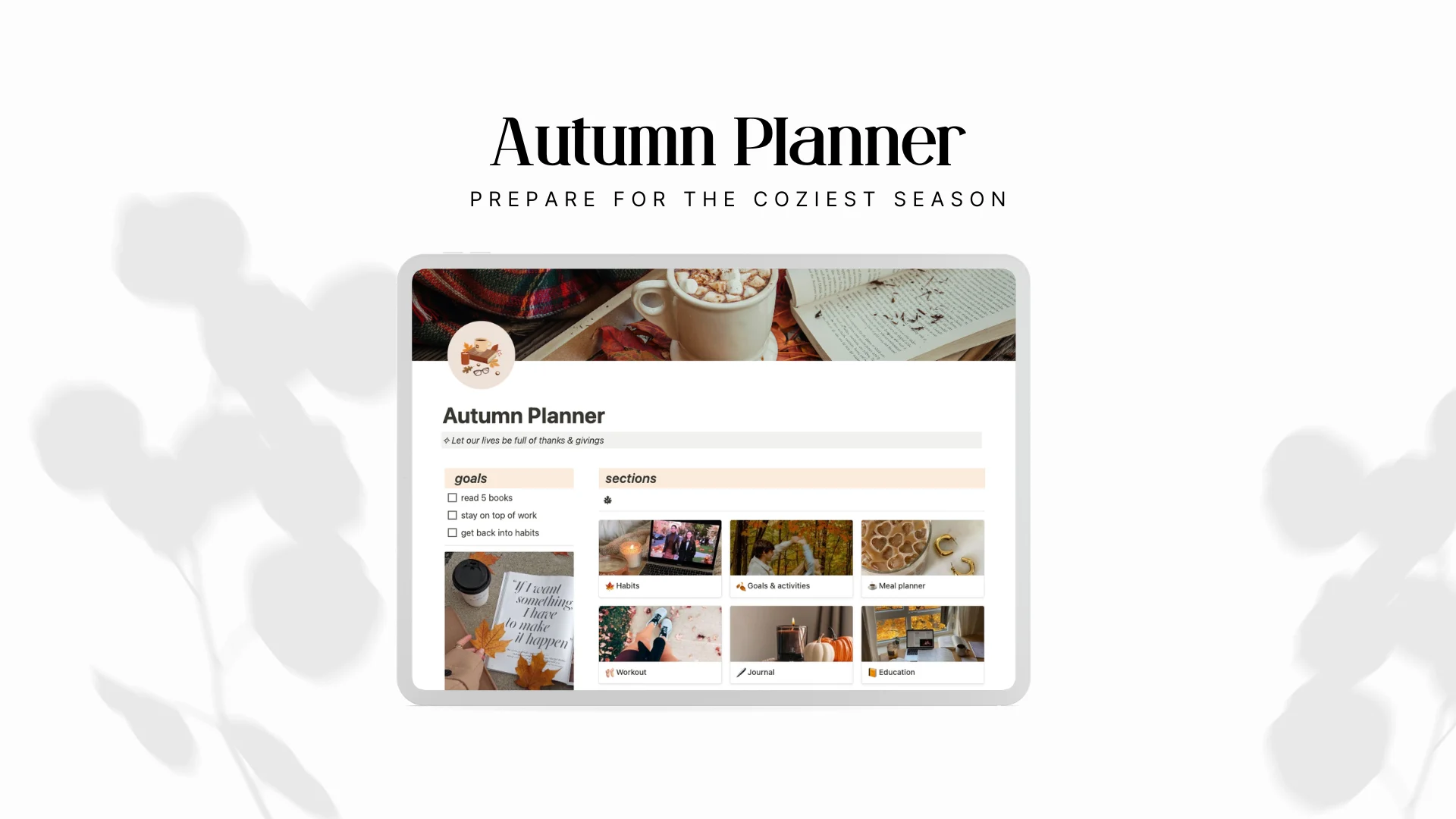 Autumn Planner for a Cozy Fall 🍁 - image 1