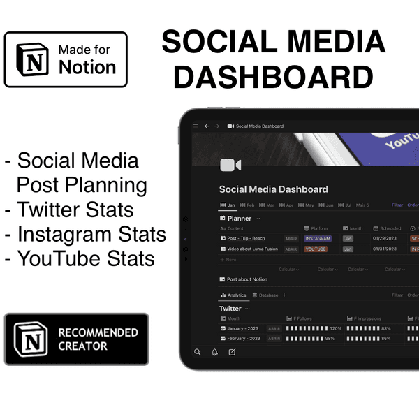 Social Media Dashboard