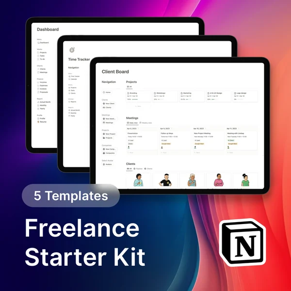 Notion Freelance Starter Kit