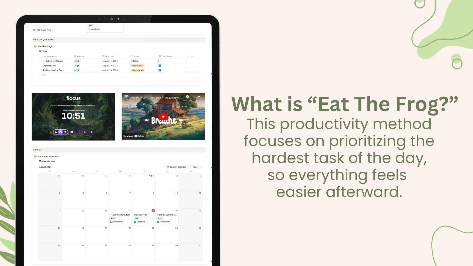 Eat The Frog Daily Planner - image 3