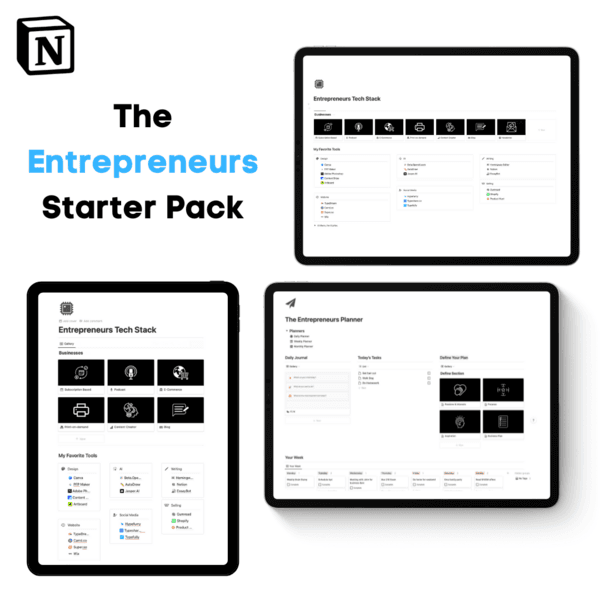 The Entrepreneurs Starter Pack