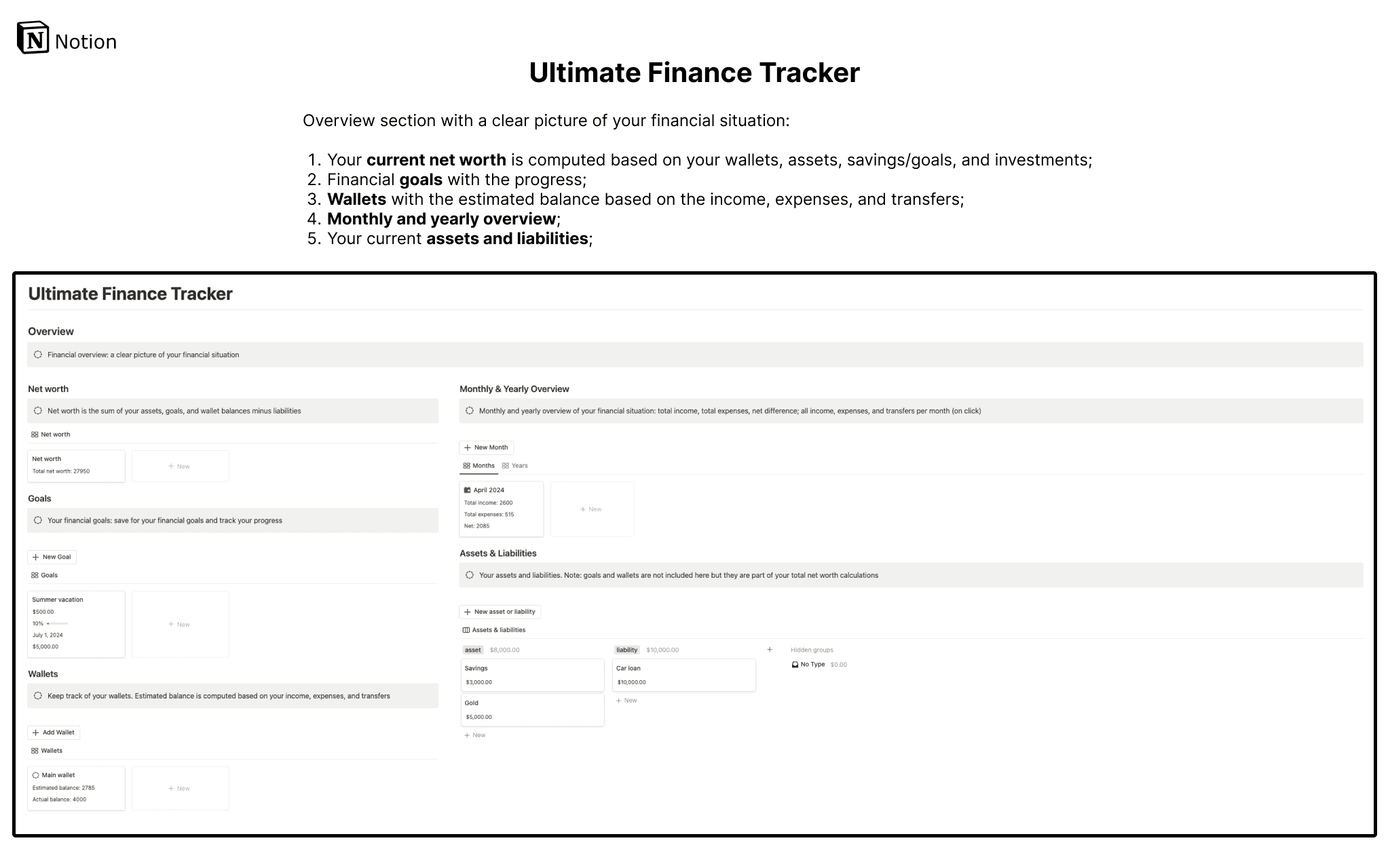 Ultimate Finance Tracker - image 2