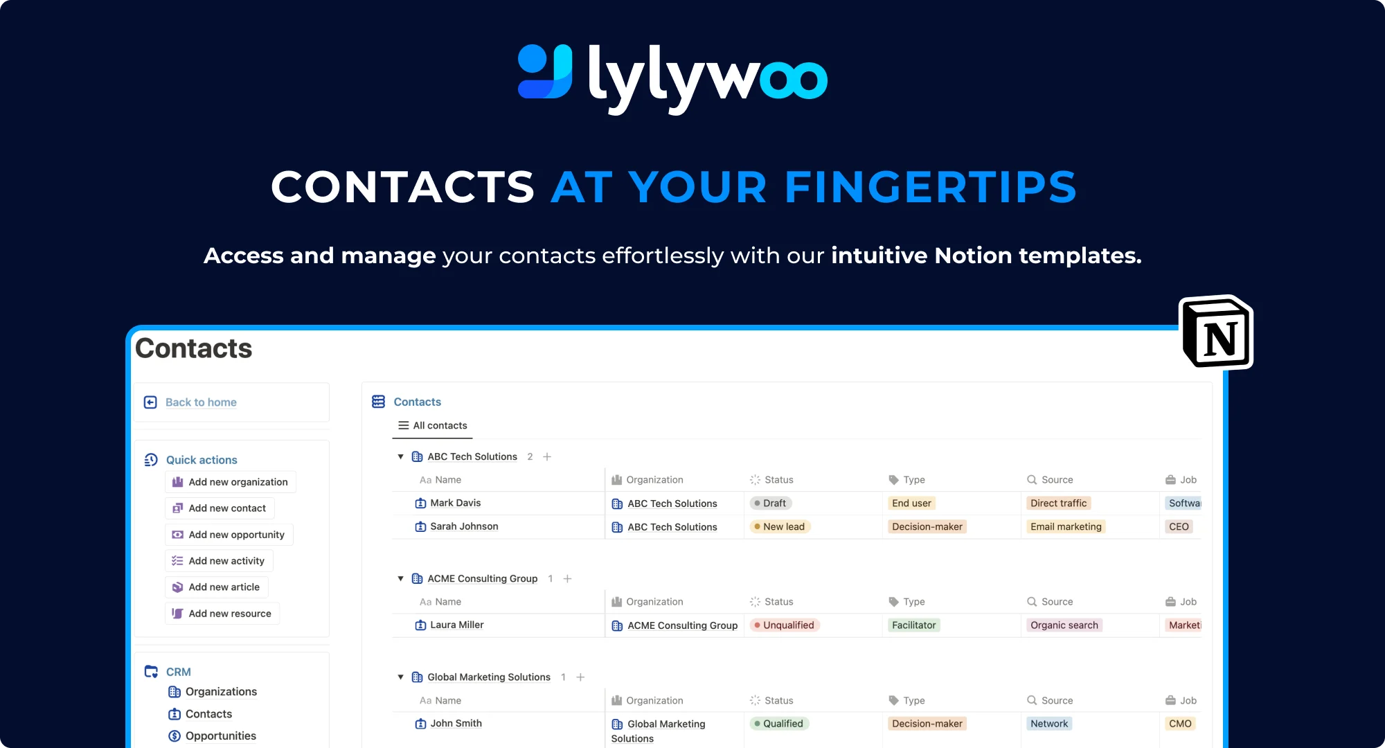 Notion Business Template | CRM Client Tracker - image 6