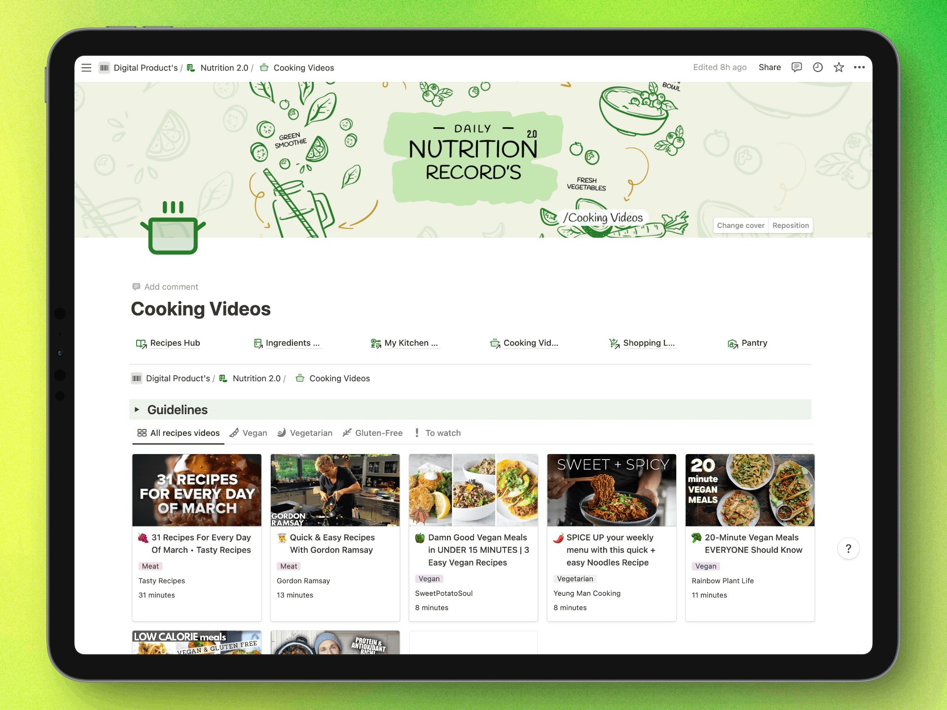 Nutrition Planner: Your Ultimate Kitchen Companion - image 5
