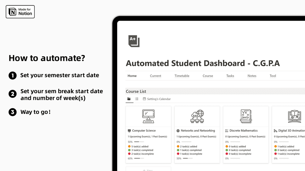 Automated Student Dashboard - C.G.P.A. - image 4