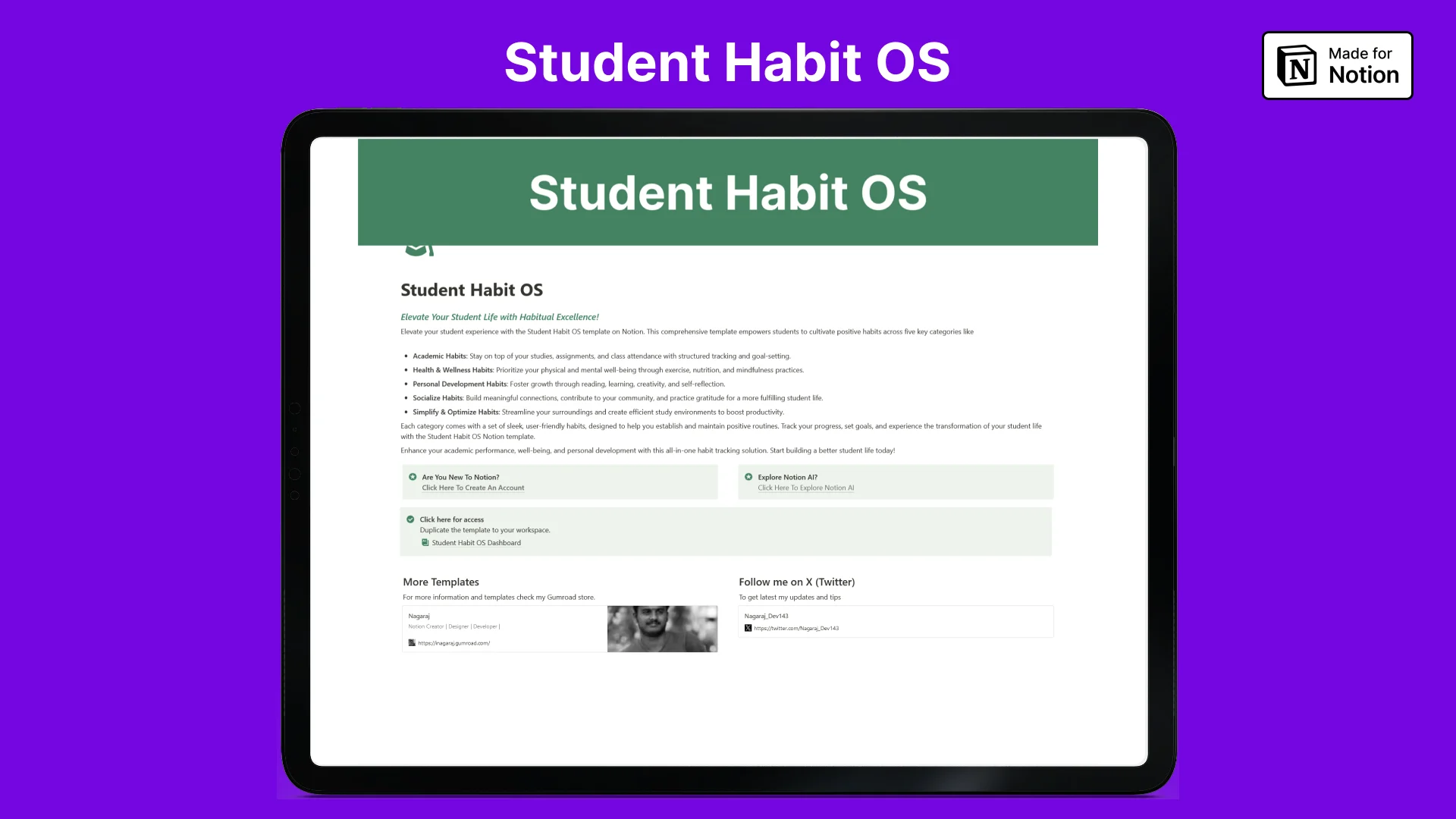 Student Habit OS - image 1