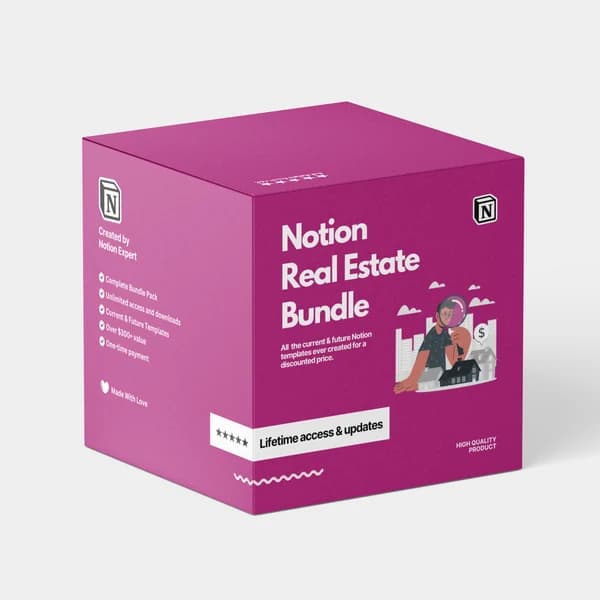 Complete Real Estate Notion Bundle