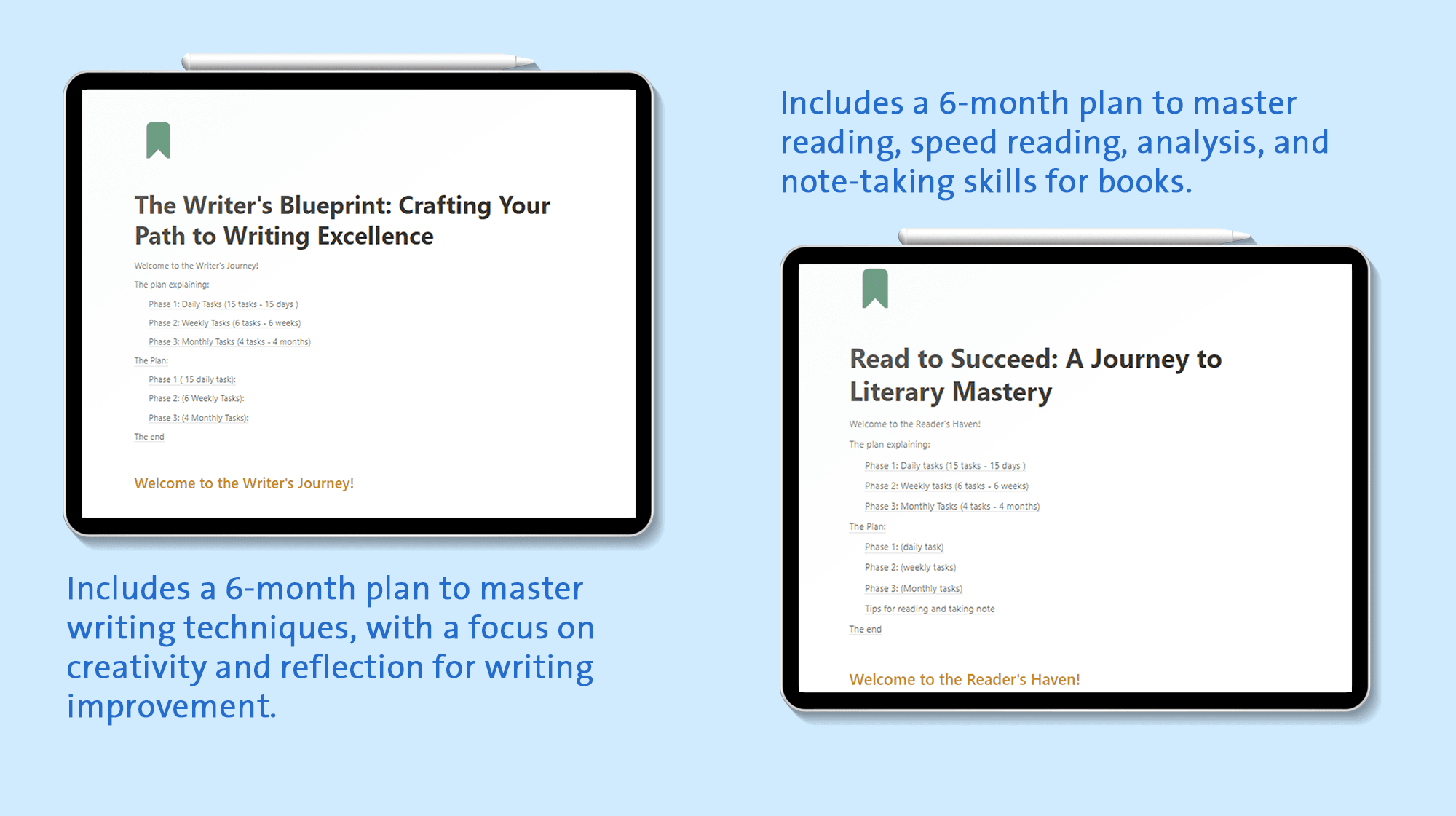 The library - Book tracker - Courses tracker - Media tracker - Writing tracker - image 3