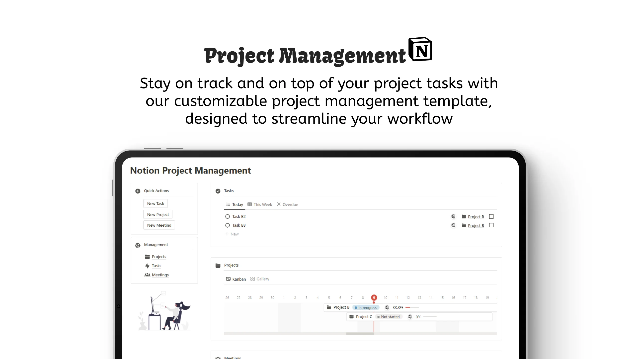 Project Management Notion Template