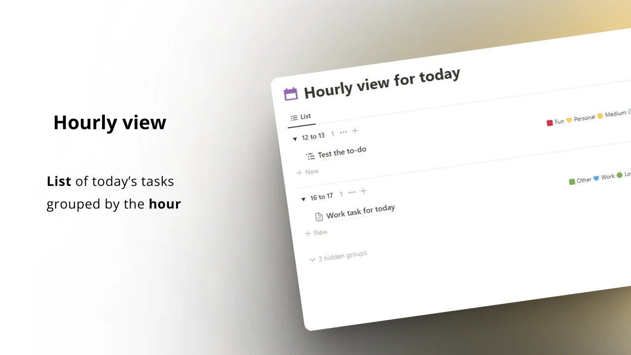 To Do Dashboard - A Notion Template - image 6