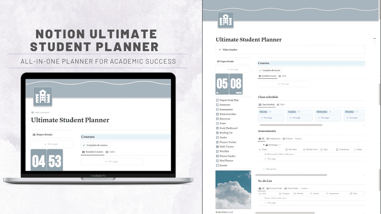 Notion Ultimate Student Planner - image 1