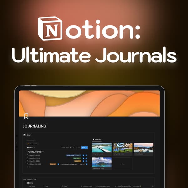 ULTIMATE JOURNAL TEMPLATE