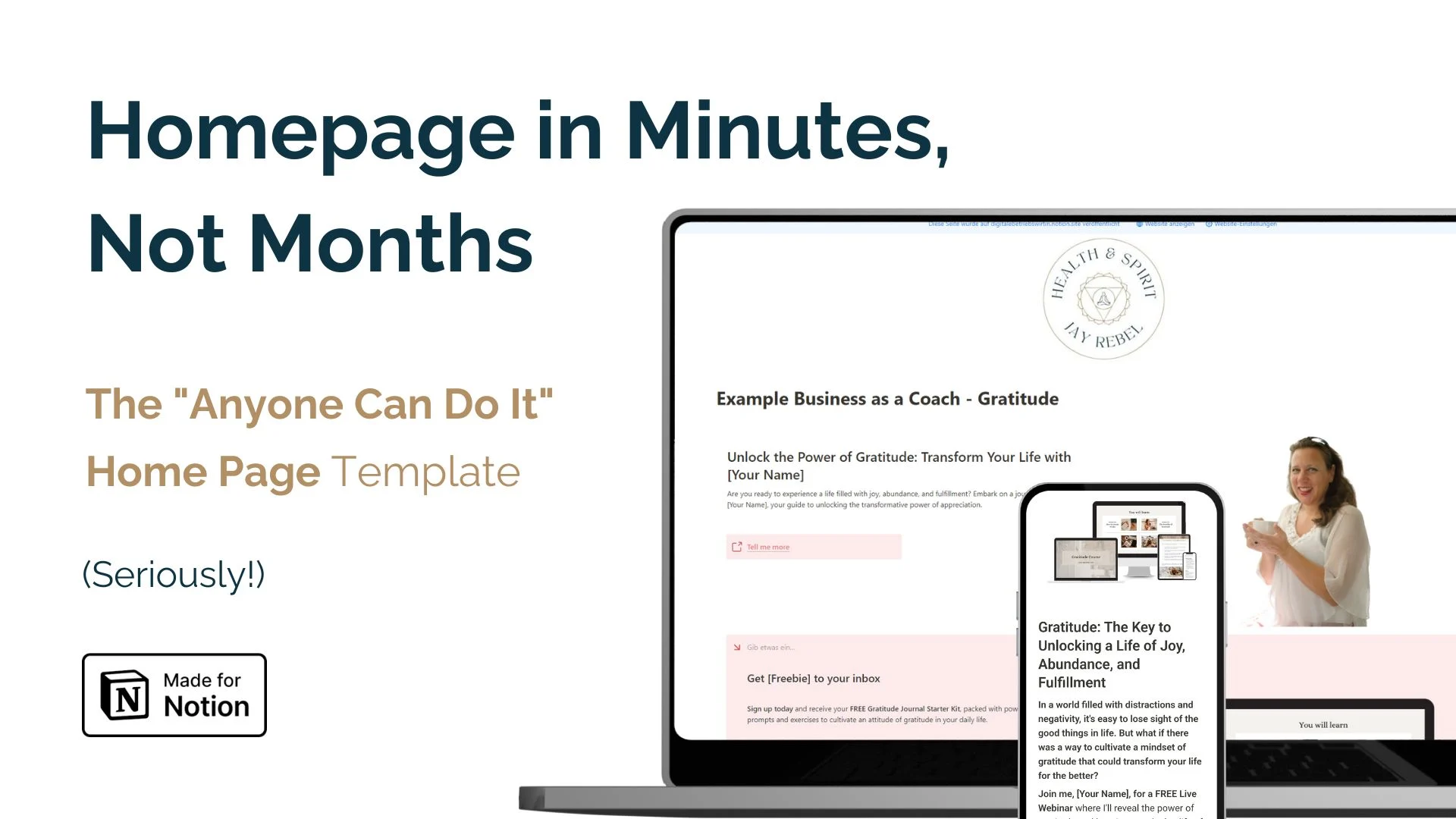 Notion Home Page Template - image 1
