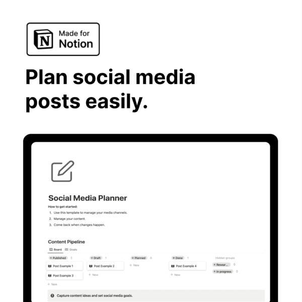 Social Media Planner