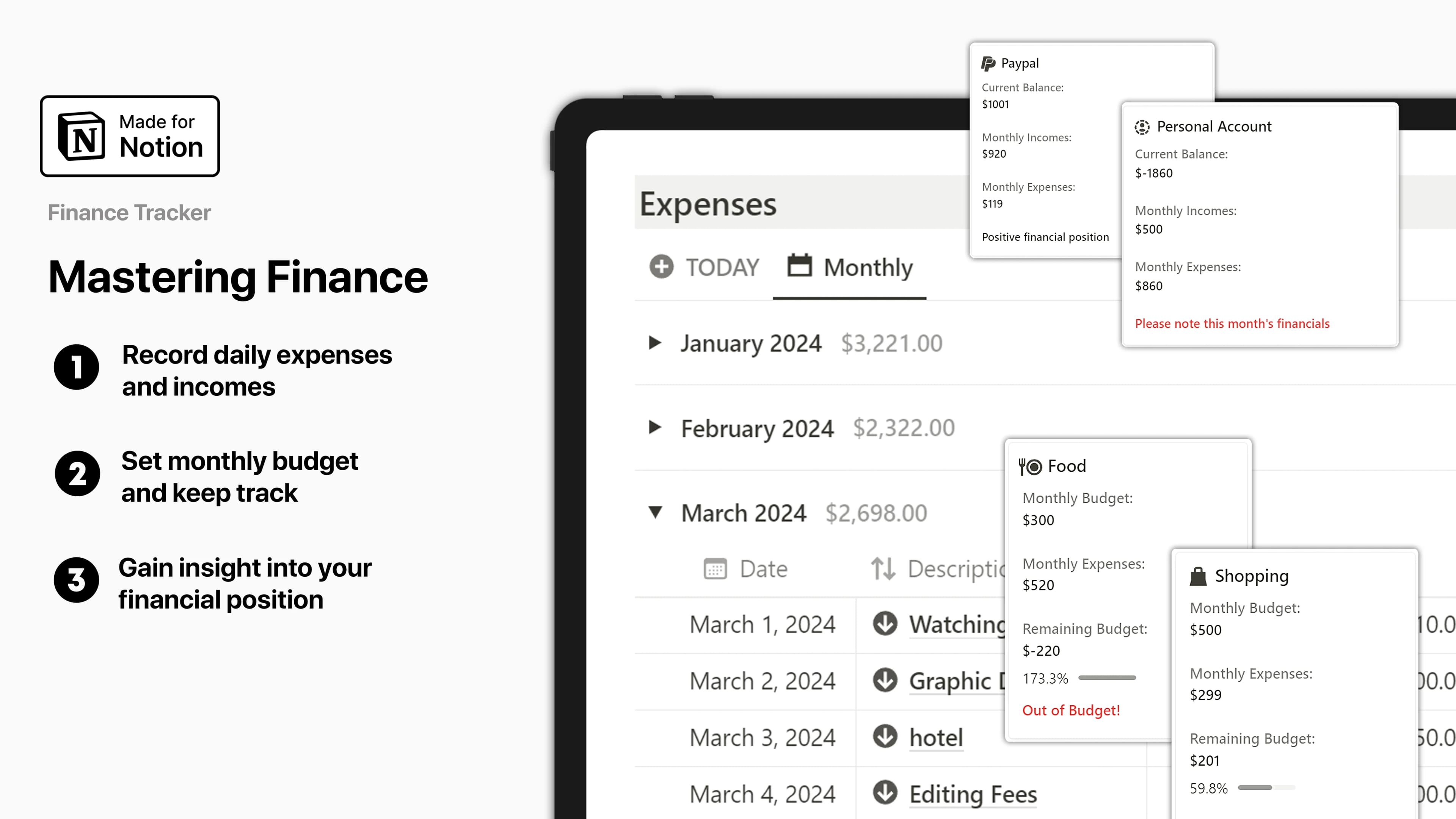 The Finance Tracker - image 2