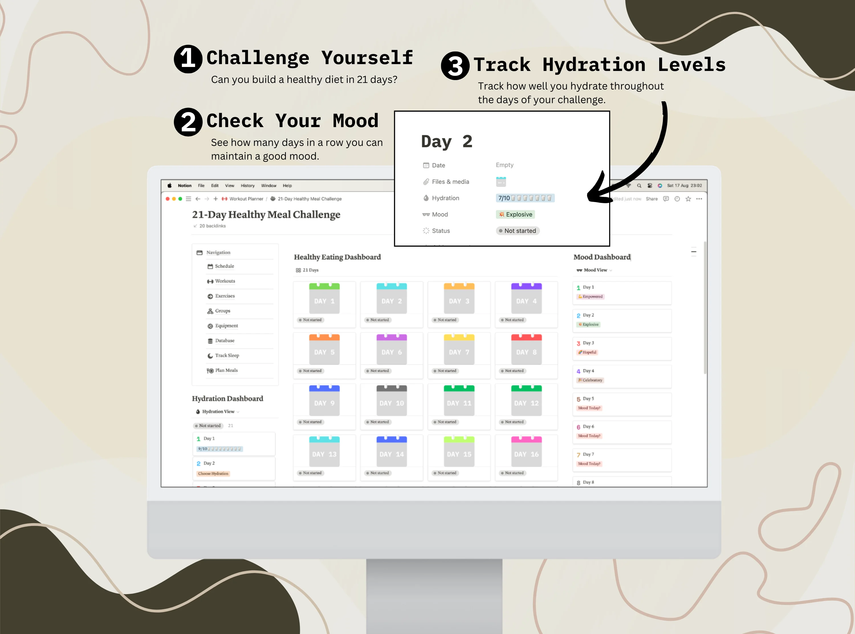 Notion Template Workout Tracker - image 3