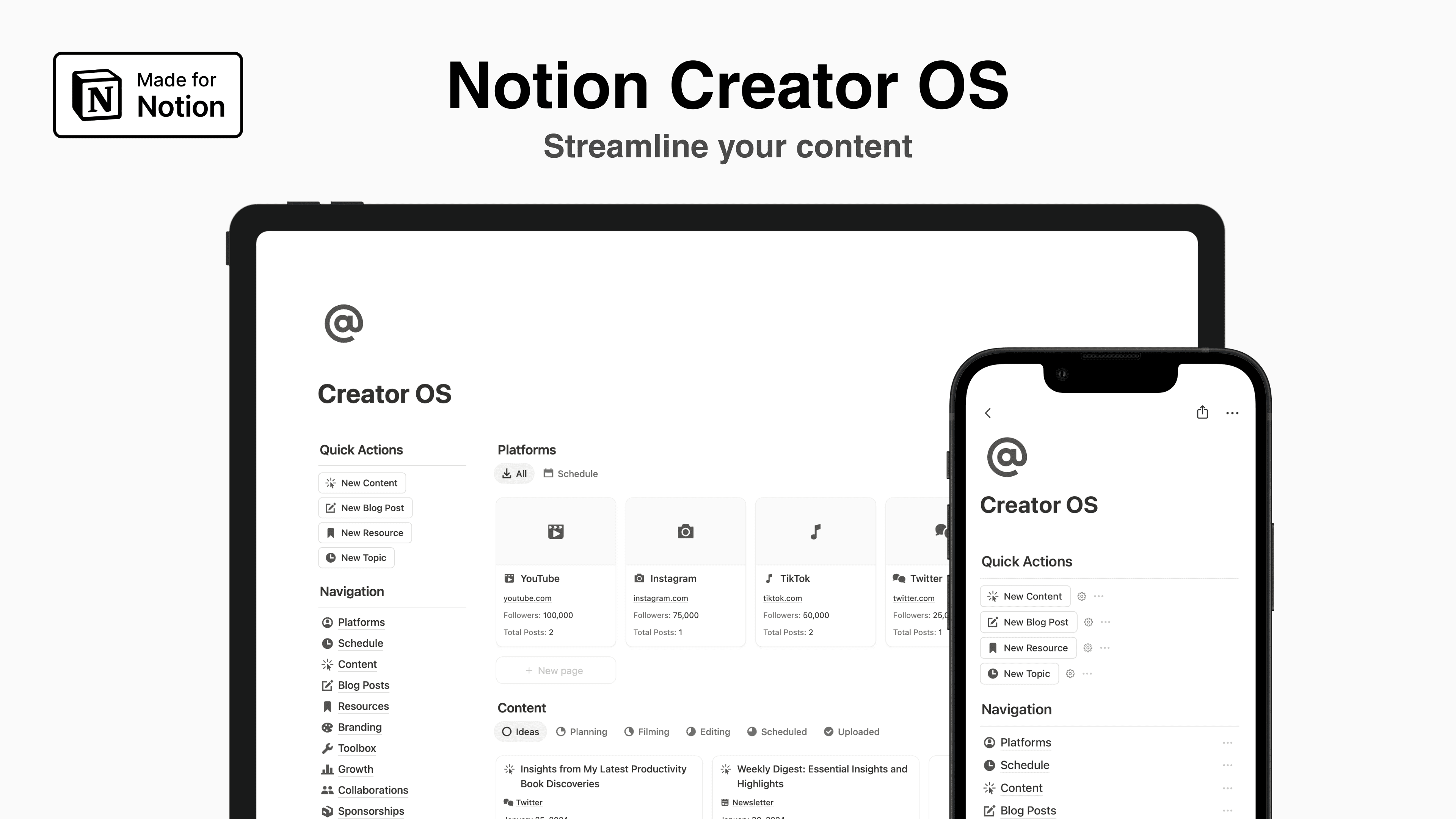 Notion Creator OS - image 1