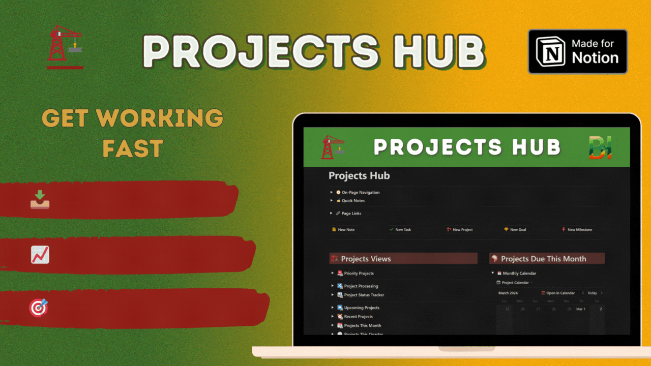 🧰 Projects Master - The Full Notion Project Manager