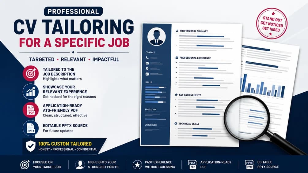 Professional CV Tailoring for a Specific Job - image 1