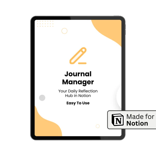 Journal Manager (Notion)