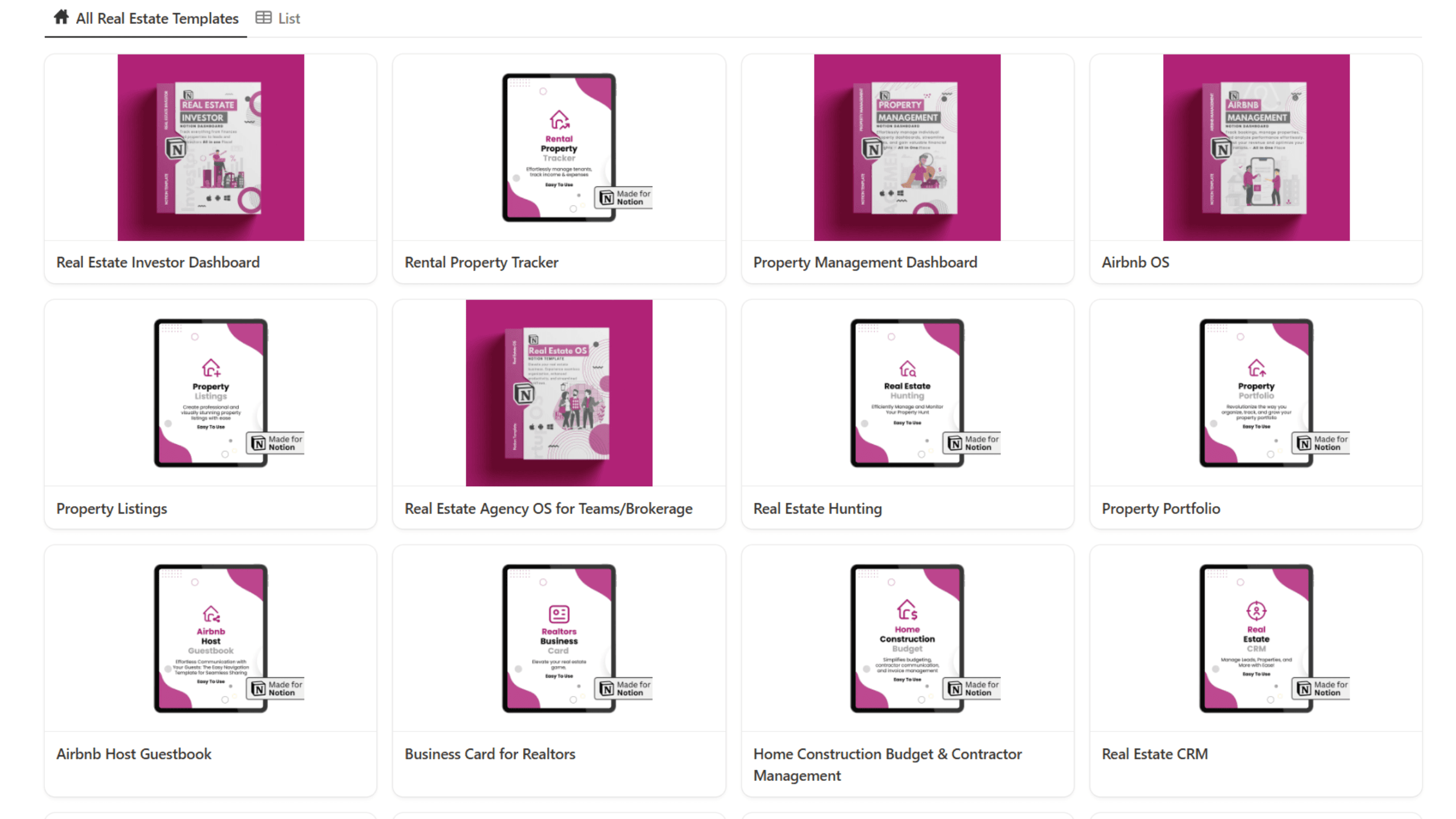 Complete Real Estate Notion Bundle - image 3