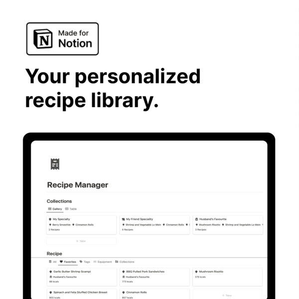 Recipe Manager