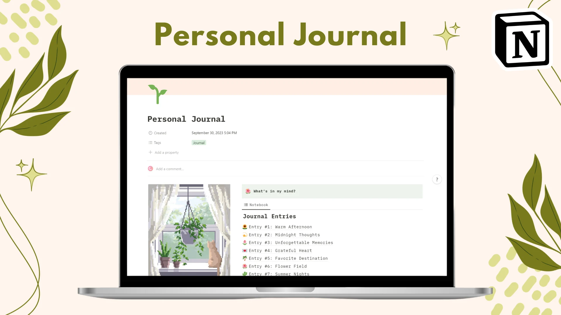 Goals Tracker with notion template - image 4