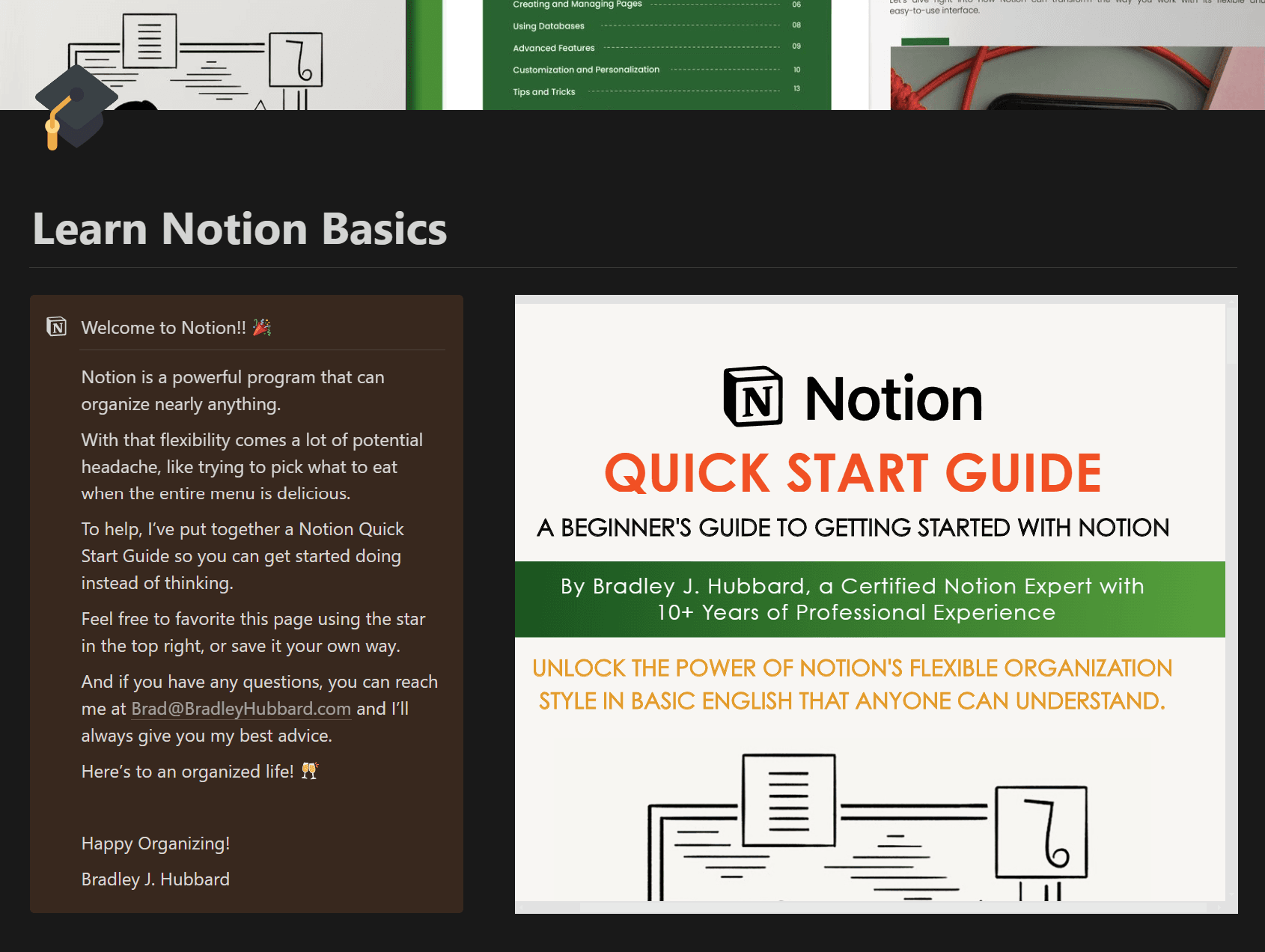 🎓 Notion Quick Start Guide