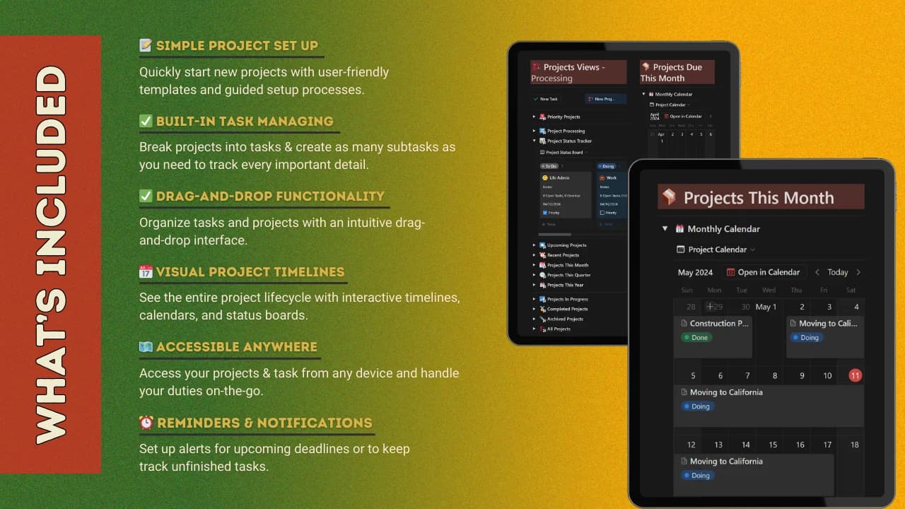🧰 Projects Master - The Full Notion Project Manager - image 2