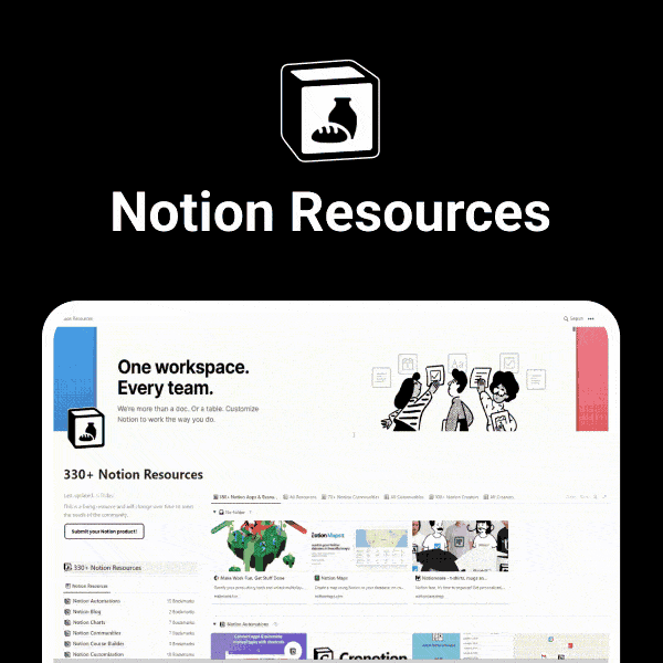 600+ Notion Resources