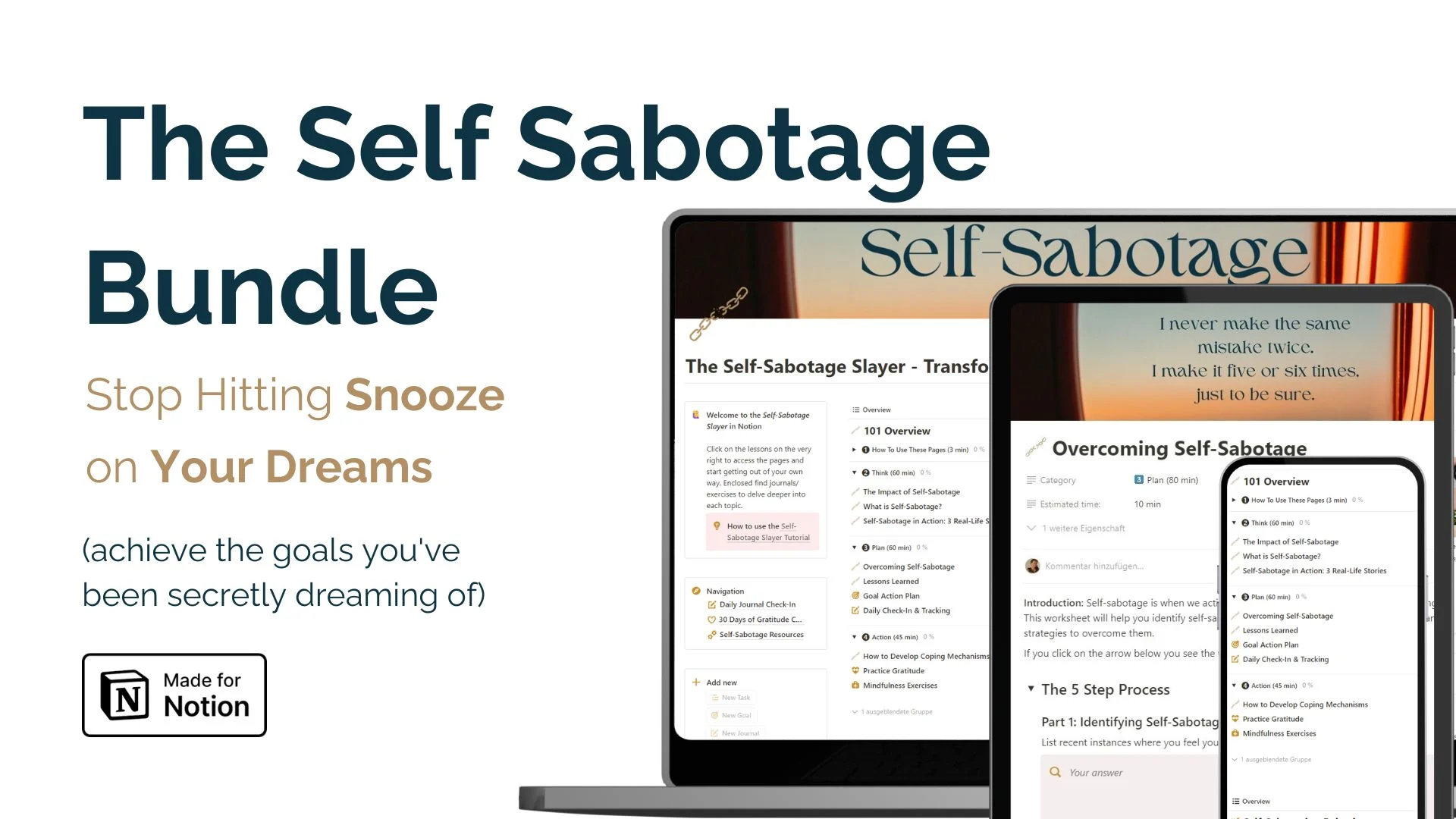 The Self Sabotage Bundle - image 1