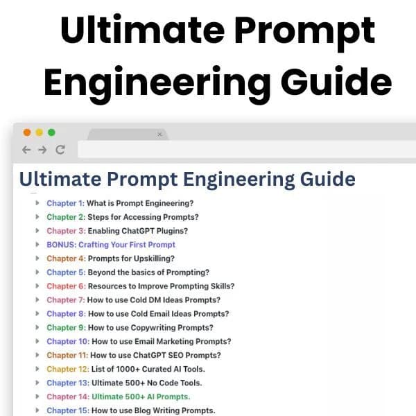 Ultimate Prompt Engineering Guide