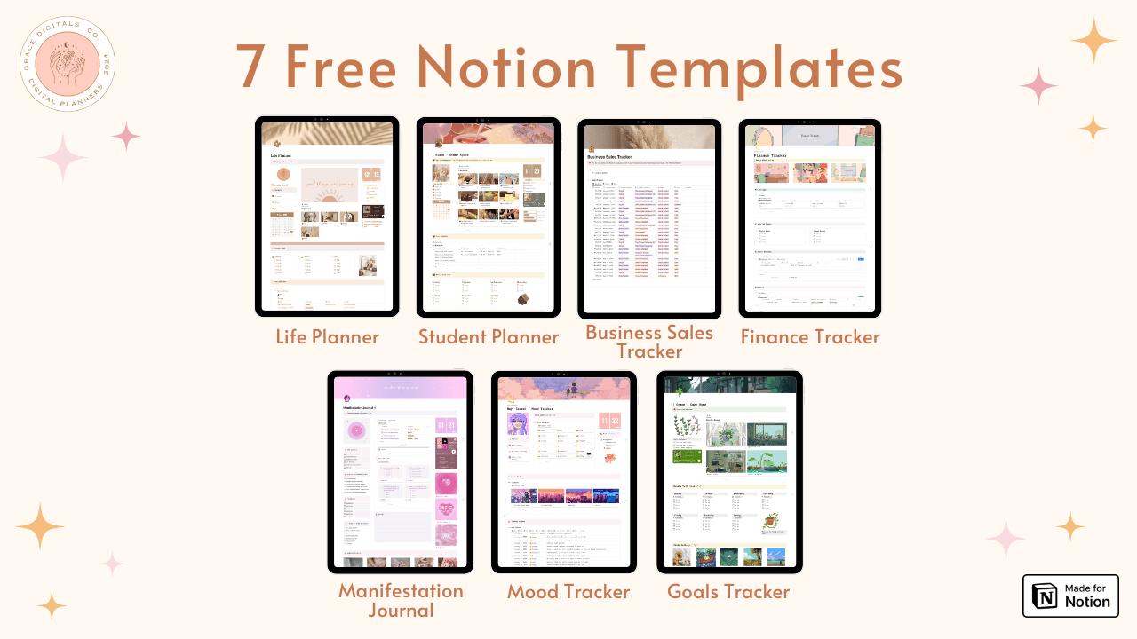 Free Aesthetic Notion Bundle - image 1