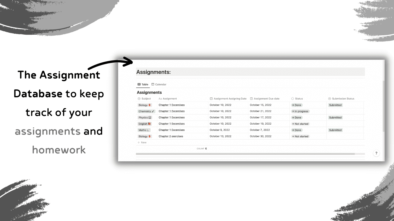 The Student Dashboard | Notion Template - image 2