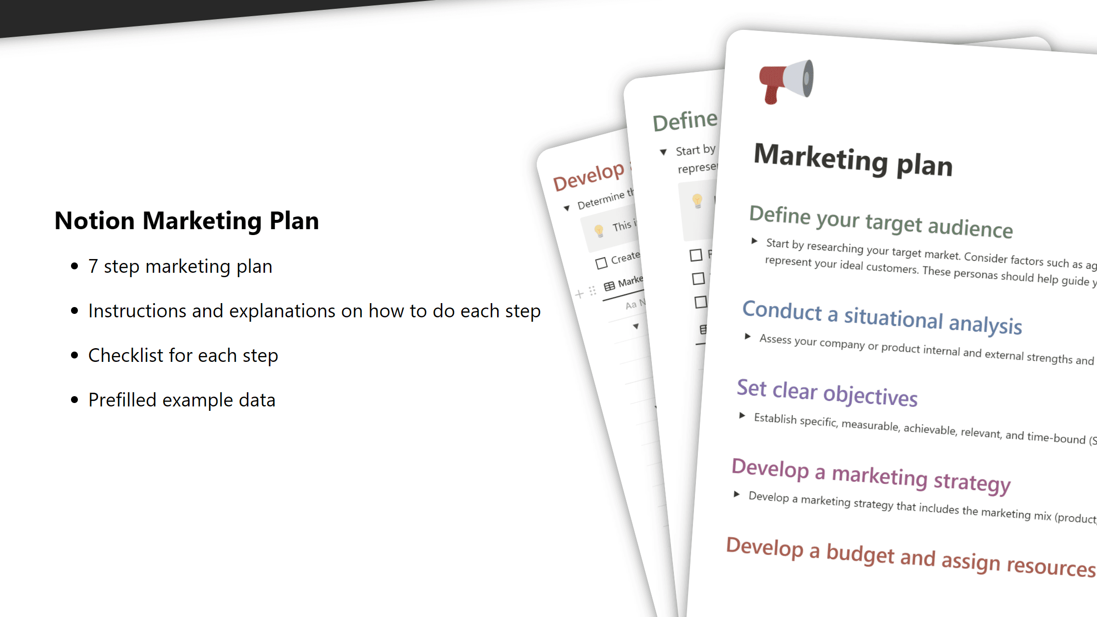 Marketing Plan  - A Notion Template - image 1
