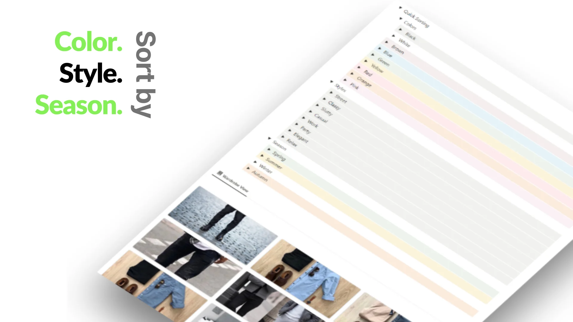 Outfit Hub (Notion Wardrobe Template) - image 3