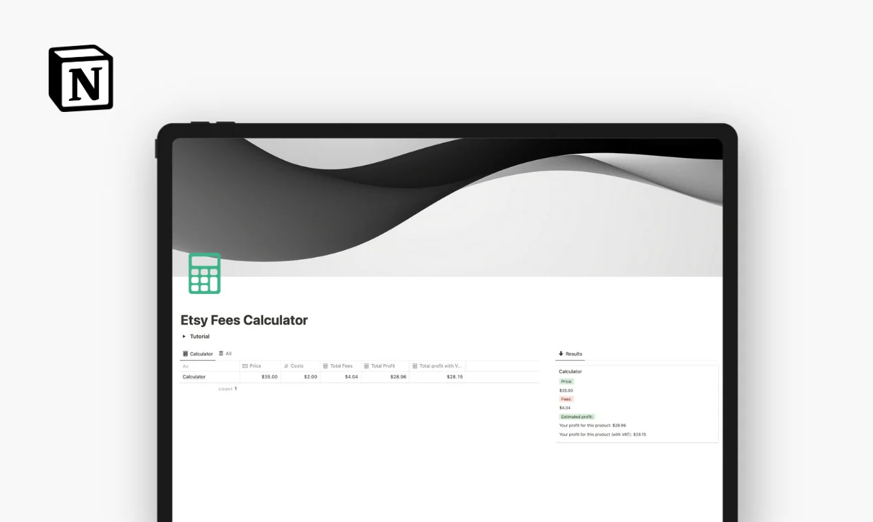 Etsy Fees Calculator - image 1