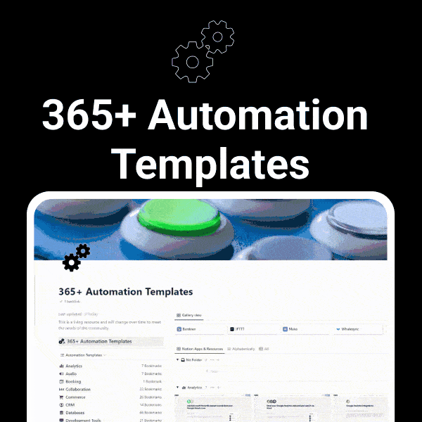 365+ Automation Templates