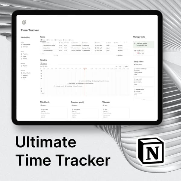 Notion Ultimate Time Tracker