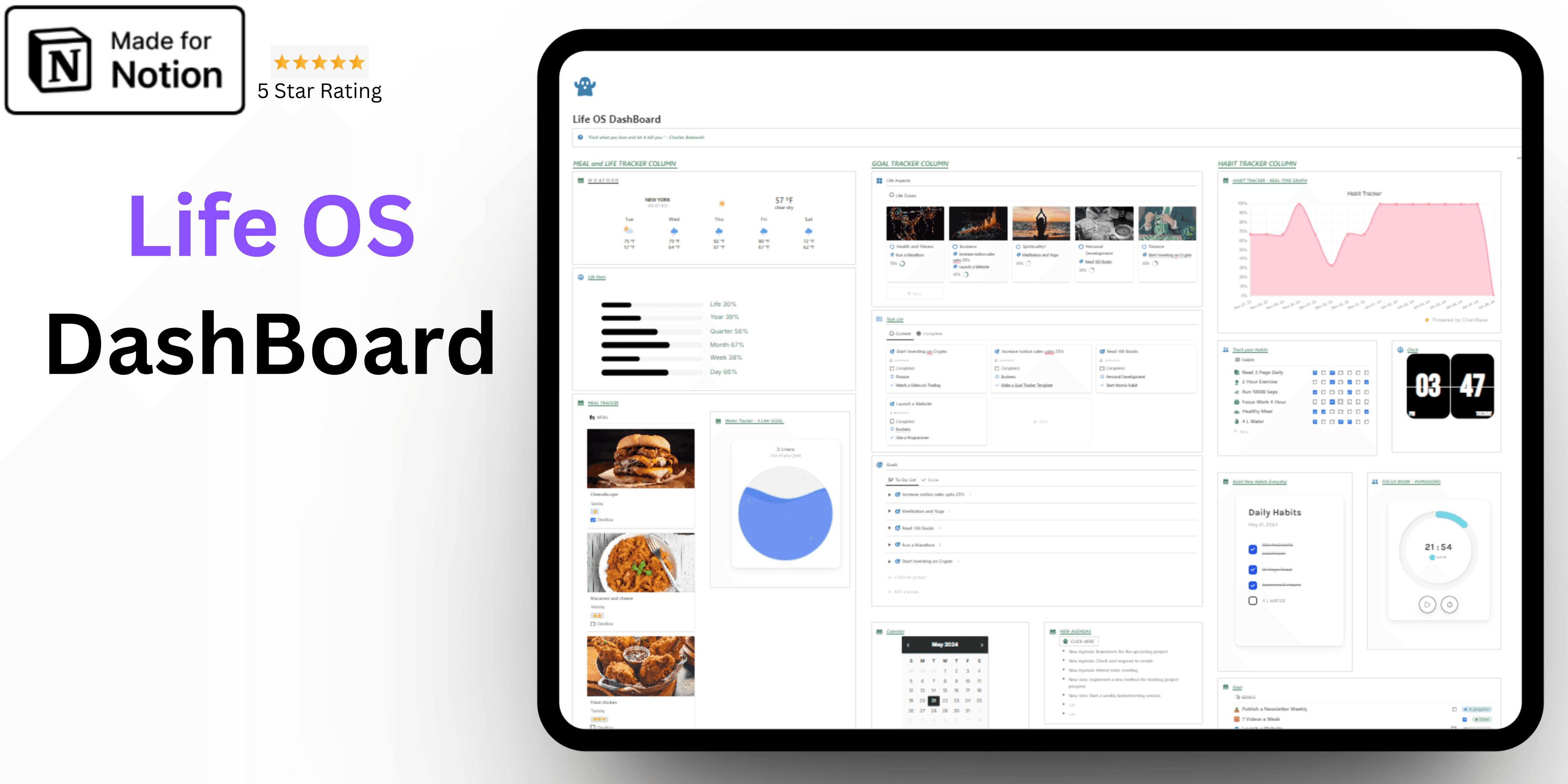 Life OS Dashboard - image 2