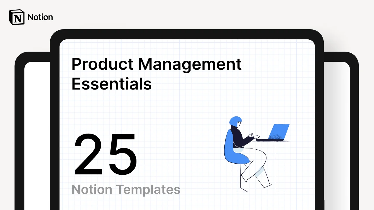 Product Management Essentials – 25 Notion Templates - image 1