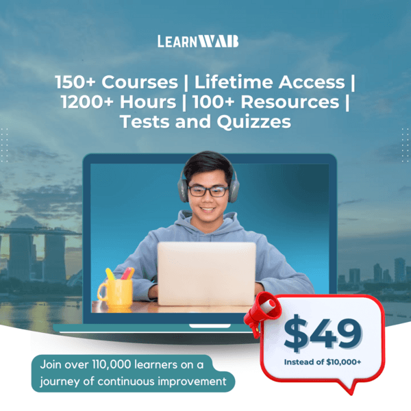 150+ Courses | Lifetime Access | 100+ Resources